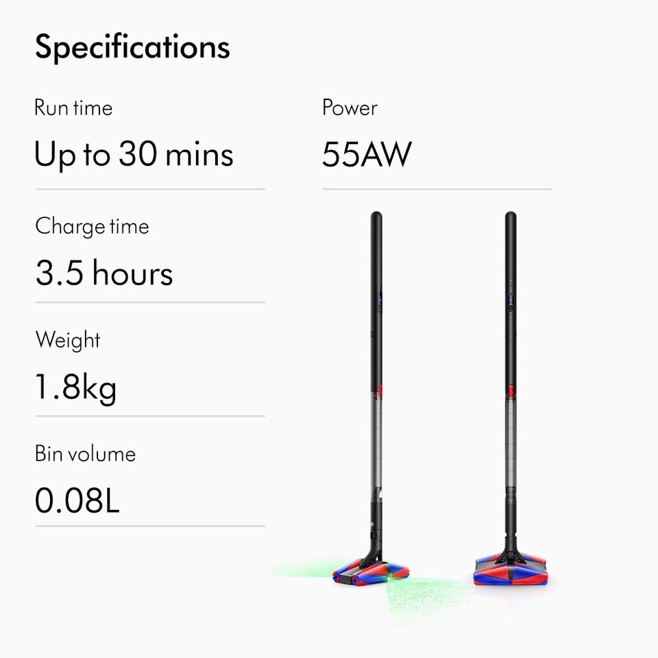 Dyson PencilVac Fluffycones™ Vacuum | TANGS Singapore