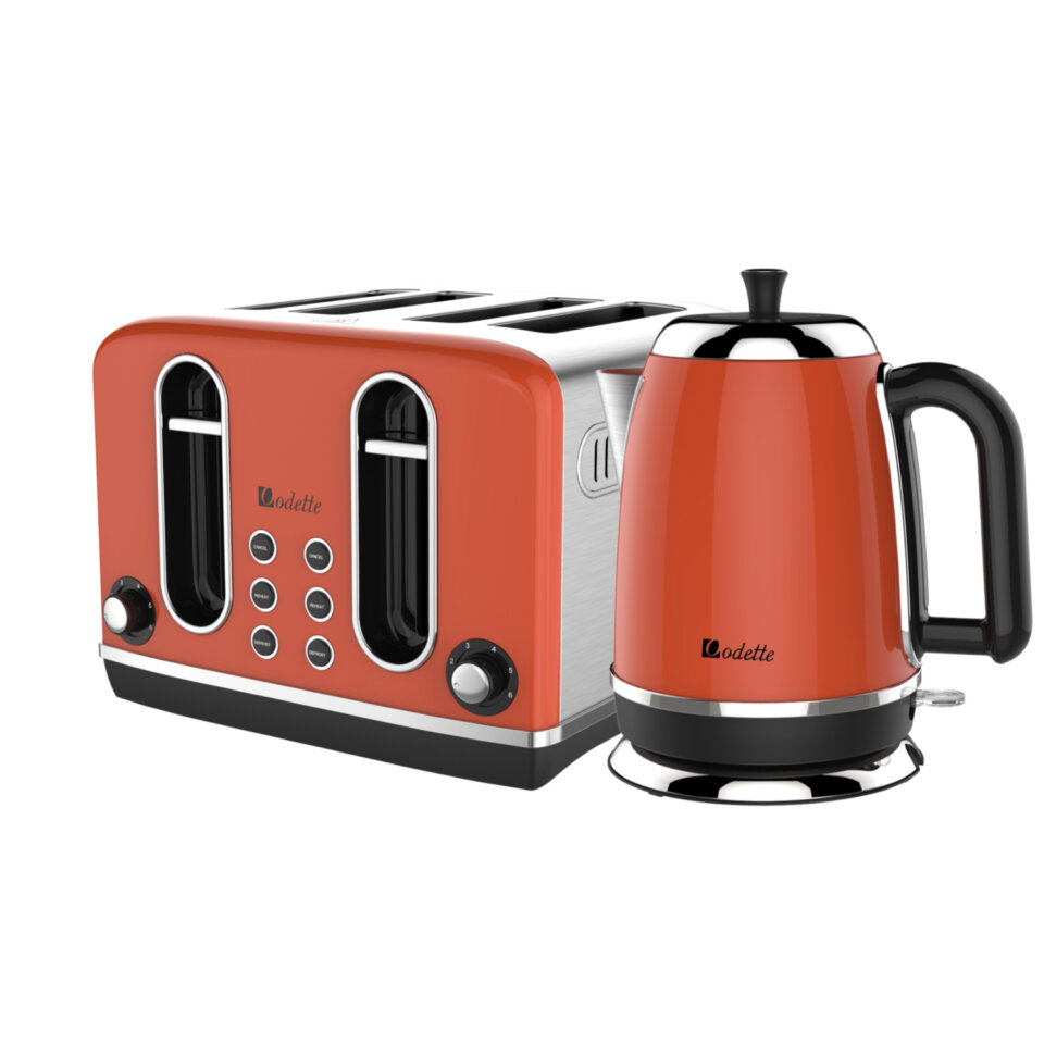 sunbeam kettle and 4 slice toaster