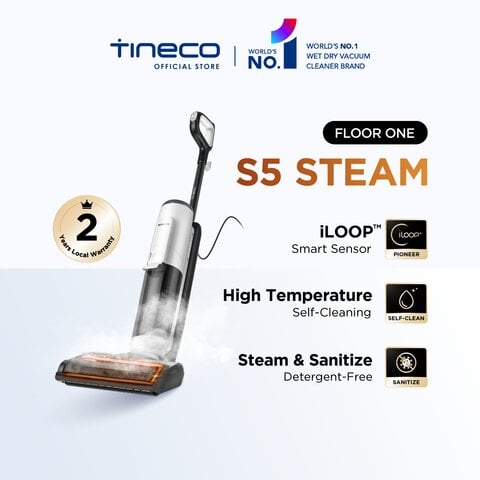 Image 94: TINECO FLOOR ONE S5 STEAM Smart Wet Dry Vacuum Cleaner with Steam