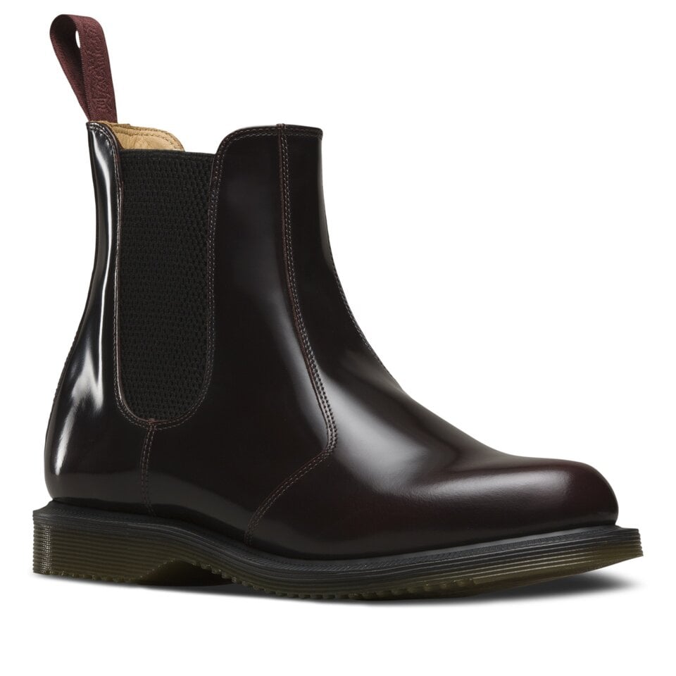 dr martens flora leather chelsea boots