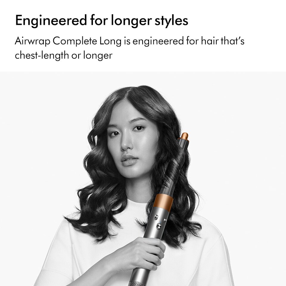 Dyson Airwrap™ multi-styler and dryer Complete Long (Bright nickel