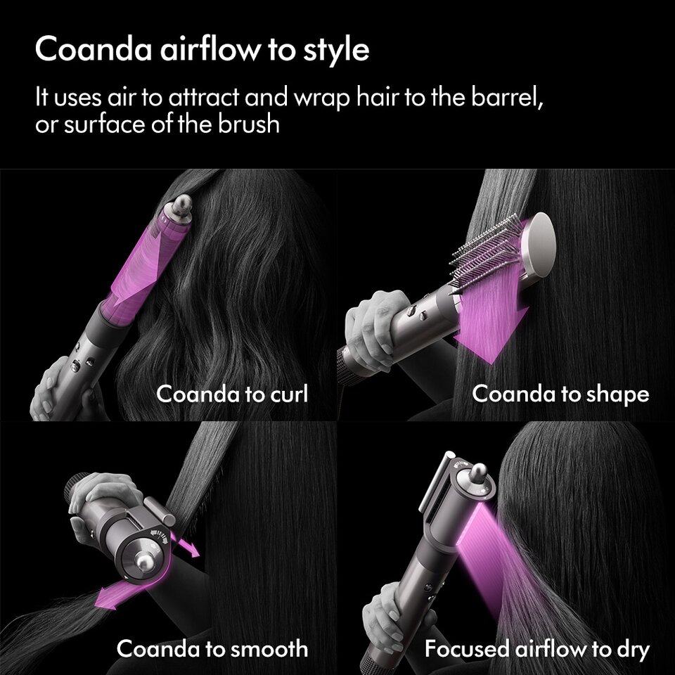 Dyson Airwrap™ multi-styler and dryer Complete Long (Bright nickel