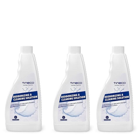 Image 93: BUNDLE OF 3 TINECO MULTI-SURFACE DEODORIZING CLEANING SOLUTION (16.9oz/480ml)