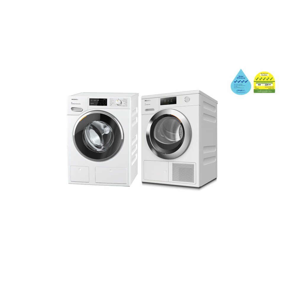 front load washing machine with heater