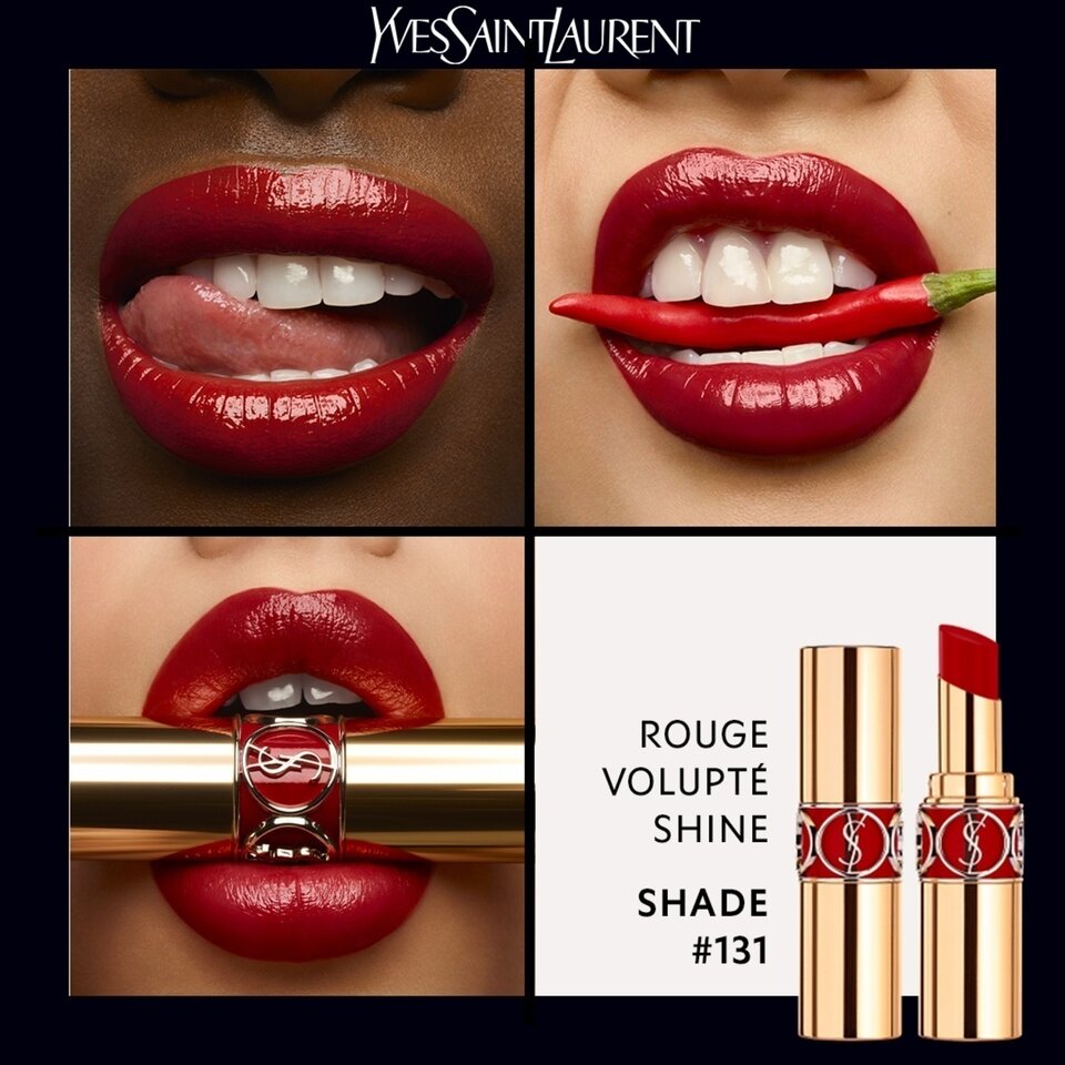 ysl rouge volupte shine chili morocco