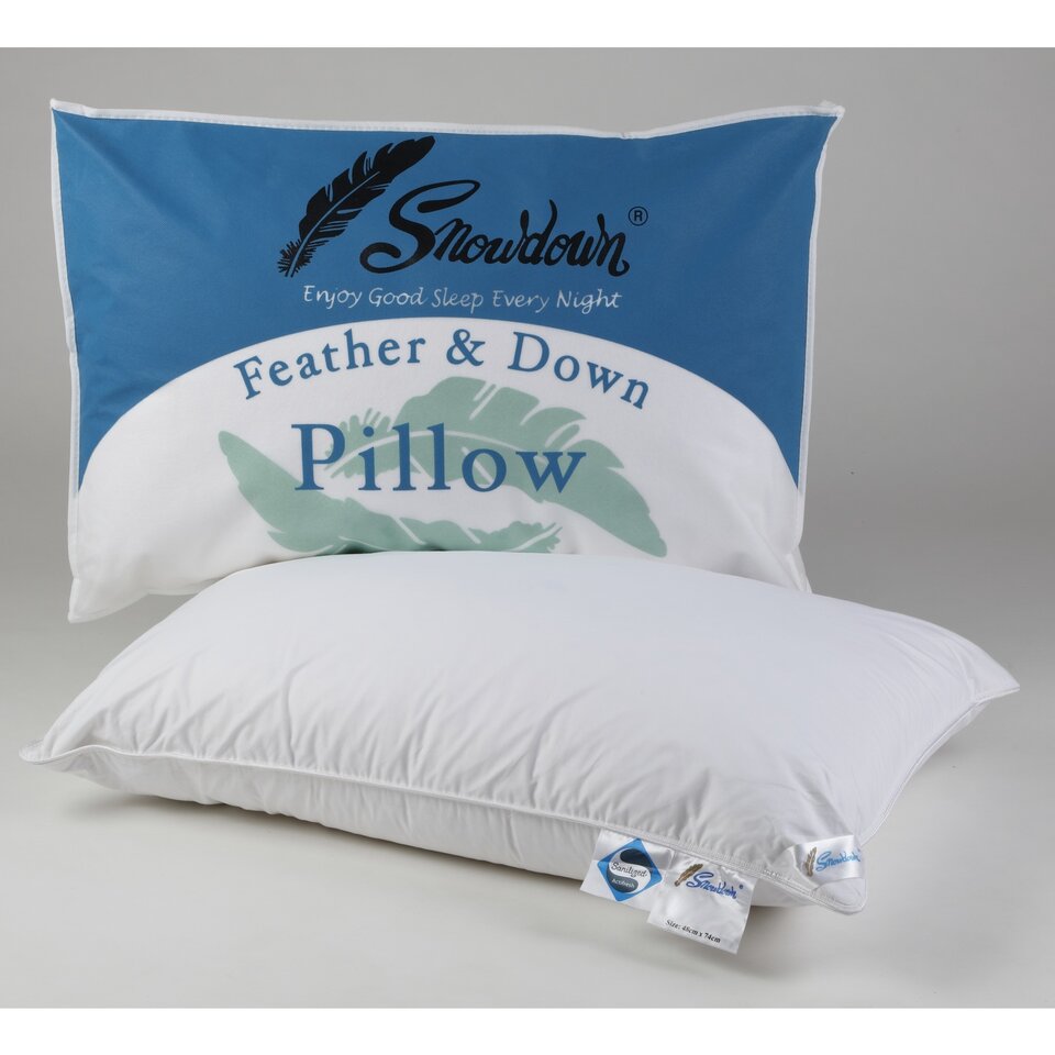 Low profile down pillow hotsell