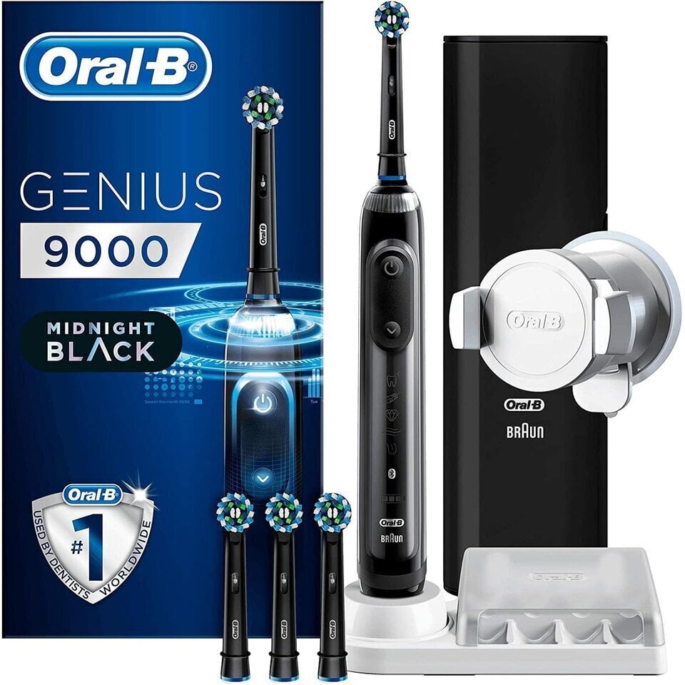【新品未開封】BRAUN Oral-B GENIUS 9000A Oral-B Genius 9000 Electric Toothbrush Black MY