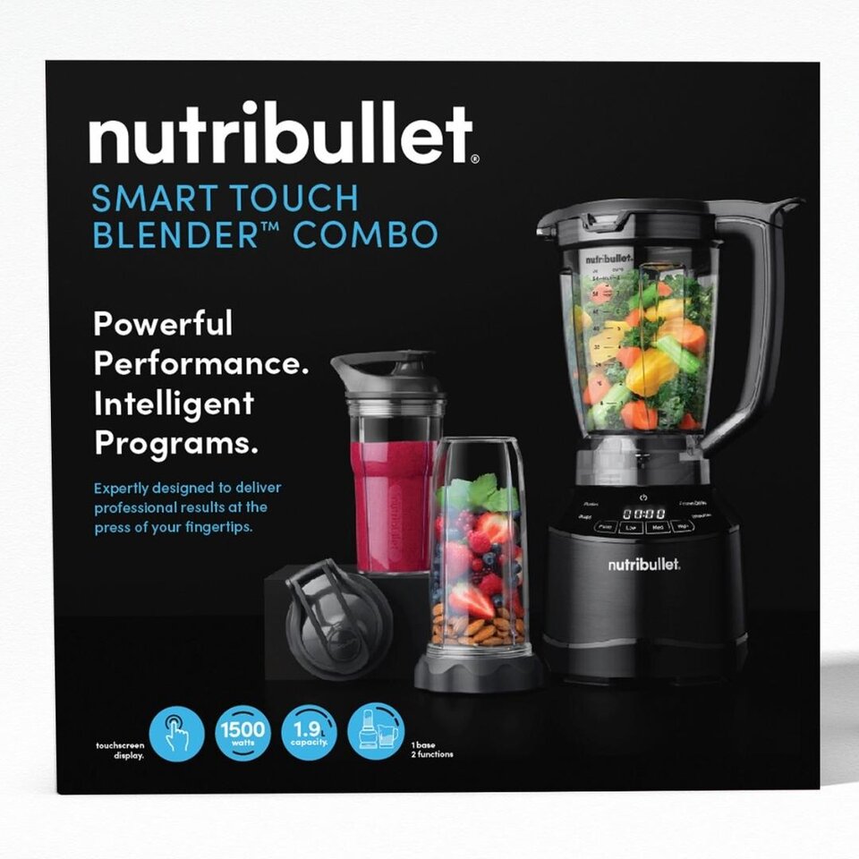 nutribullet smart touch blender combo review