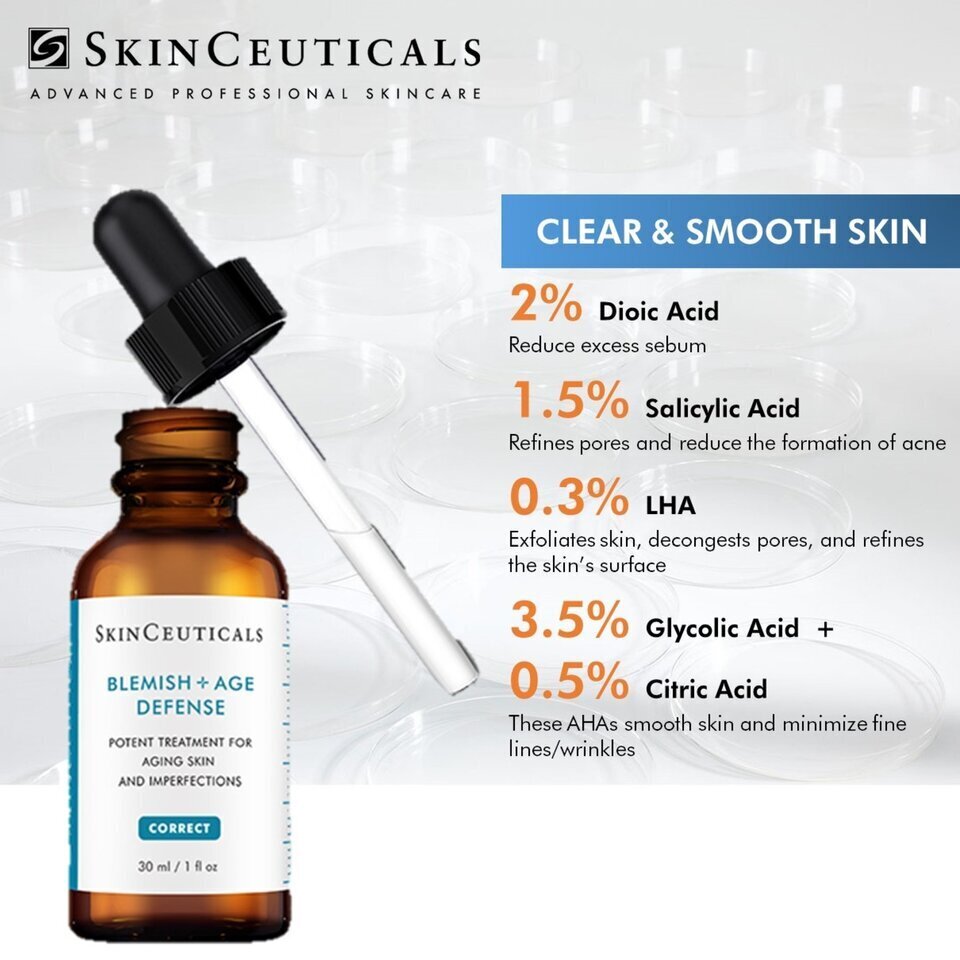 SKINCEUTICALS BLEMISH + AGE outlet DEFENSE TREATMENT 1 OZ BOXED