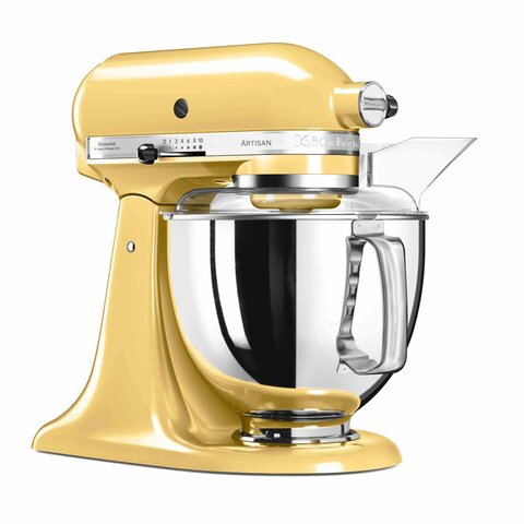 yellow kitchenaid hand mixer