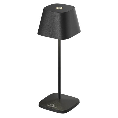 Villeroy & Boch Neapel Micro LED Table Lamp - Black | TANGS Singapore