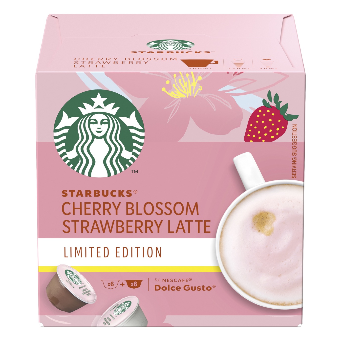 Cherry Blossom Strawberry Latte | TANGS 
