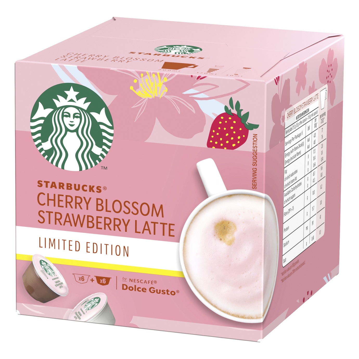 Cherry Blossom Strawberry Latte | TANGS 
