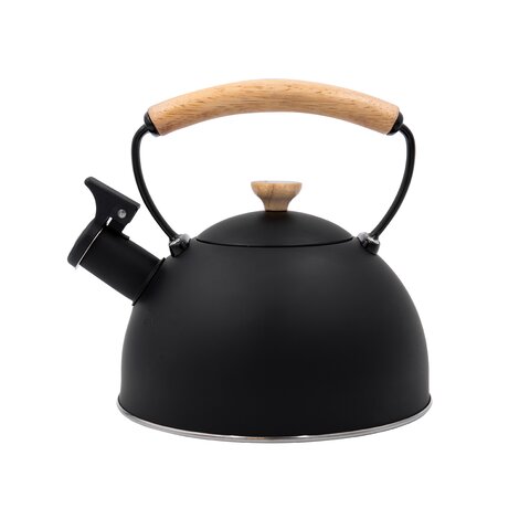 Everyday Solutions Vine Series Whistling Tea Kettle - Brushed