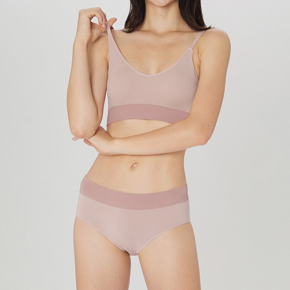 Sloggi Ever Infused Aloe Bra in Foggy Mauve