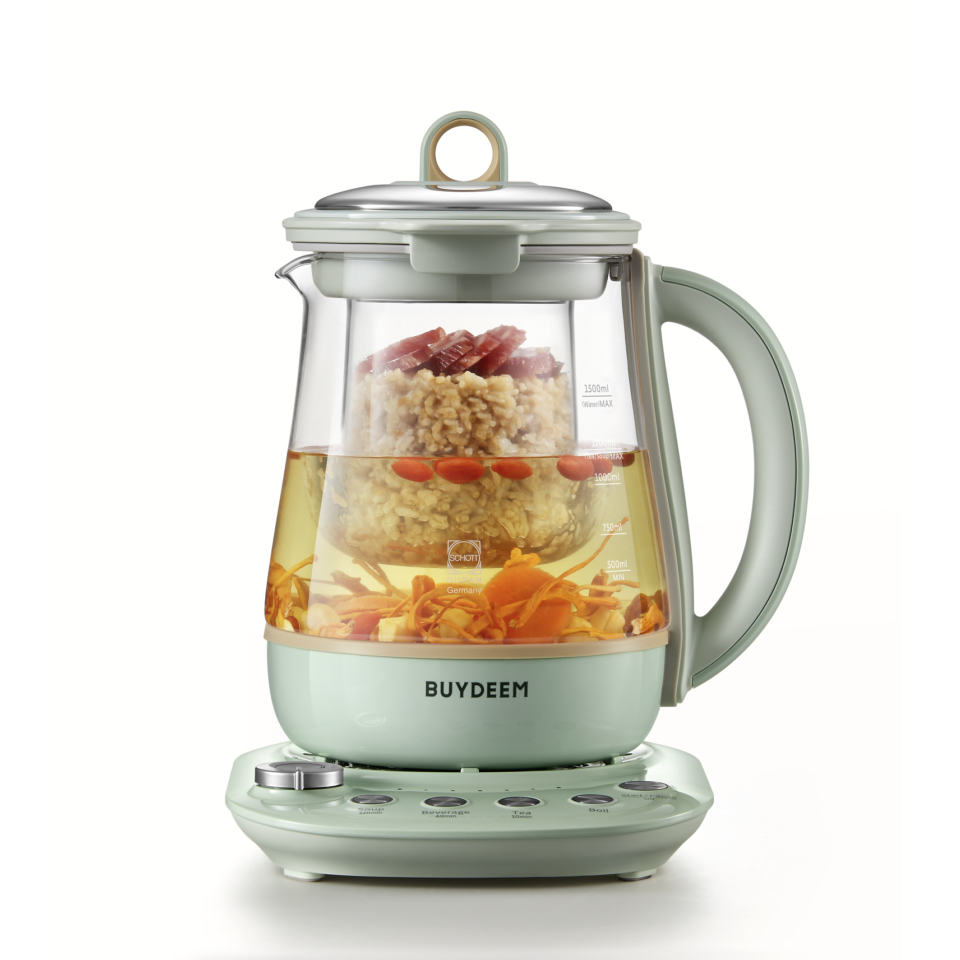 Beverage Maker with Glass Stew Pot 1.5L