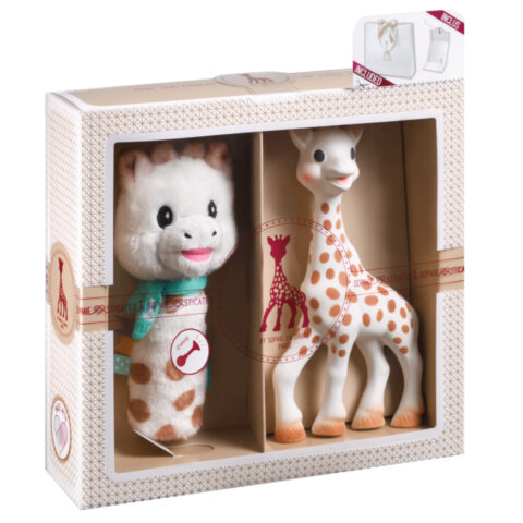 Sophie la girafe Biting My First 100% Natural Set Beige