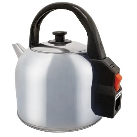 small grey kettle