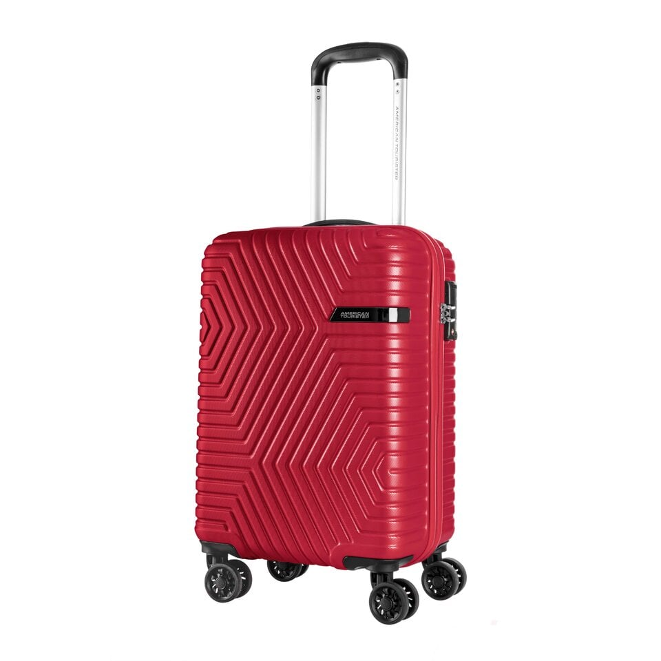 american tourister suitcase red