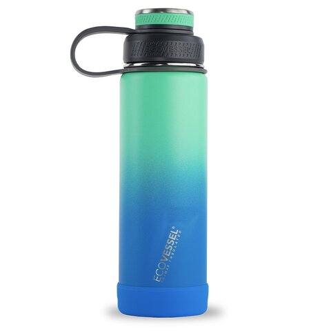 EcoVessel Kids Camping Splash Water Bottle 12 oz