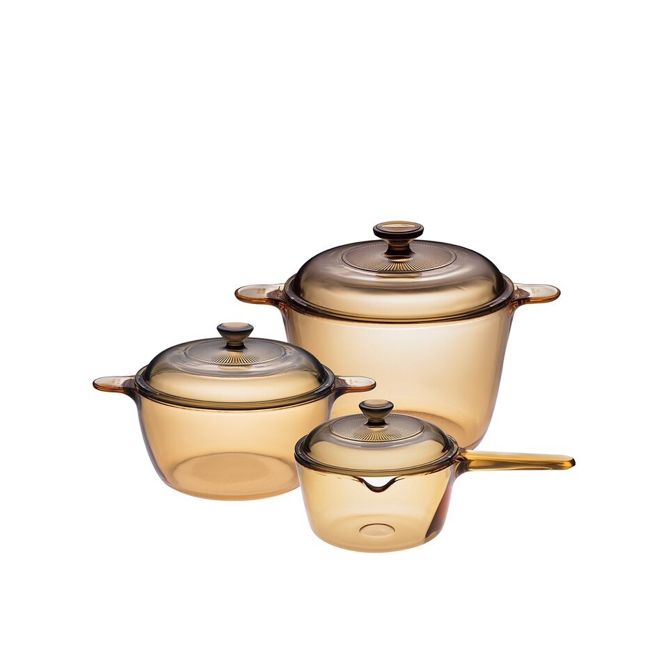 Visions 6pc Saucepan Set