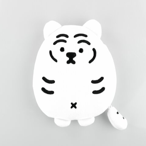 【MUZIK TIGER】Tiger Flat Pouch [2color] Muzik Tiger Flat Pouch - Red Tiger — PaperMarket