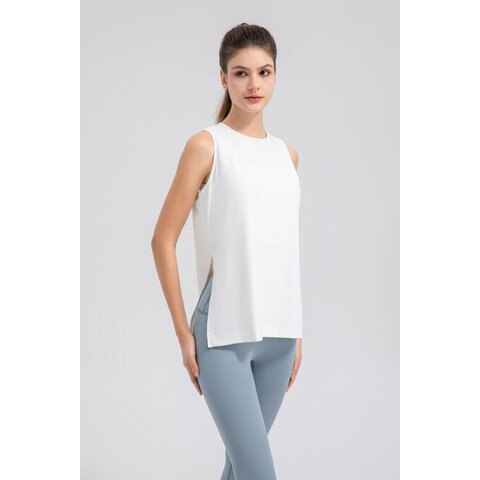 Cooling & Buttery Soft Feather Top, White | TANGS Singapore