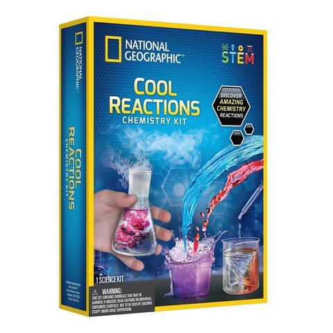 National Geographic Cool Reactions Chemistry Kit –