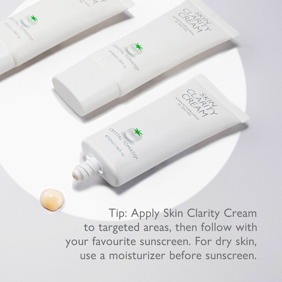 Crystal Tomato® Skin Clarity Cream (Advanced Formulation) | TANGS