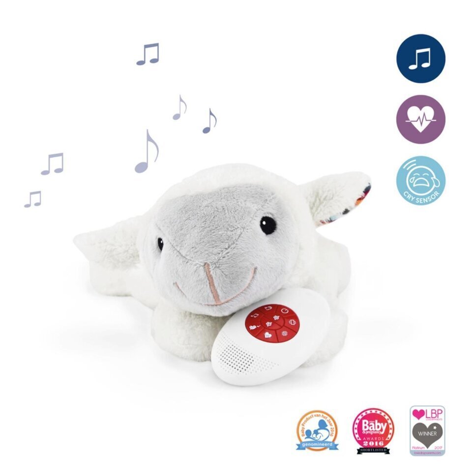 toy lamb with heartbeat