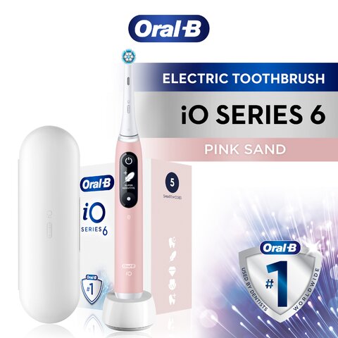 Oral-b iO Electric Brush Replacement 6 Units Silver