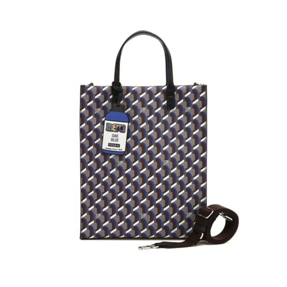 Cabas Monogram Tote Bag (S) - Oak Blue