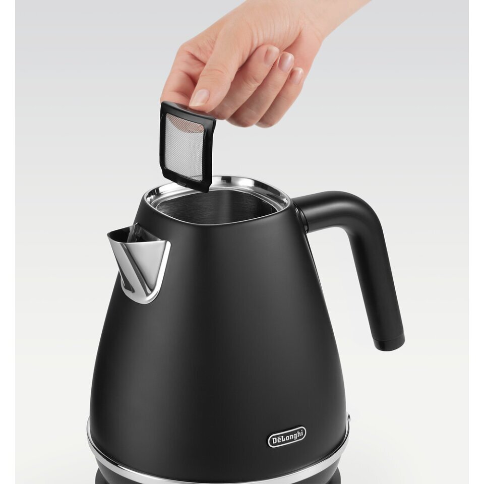 kettle delonghi black