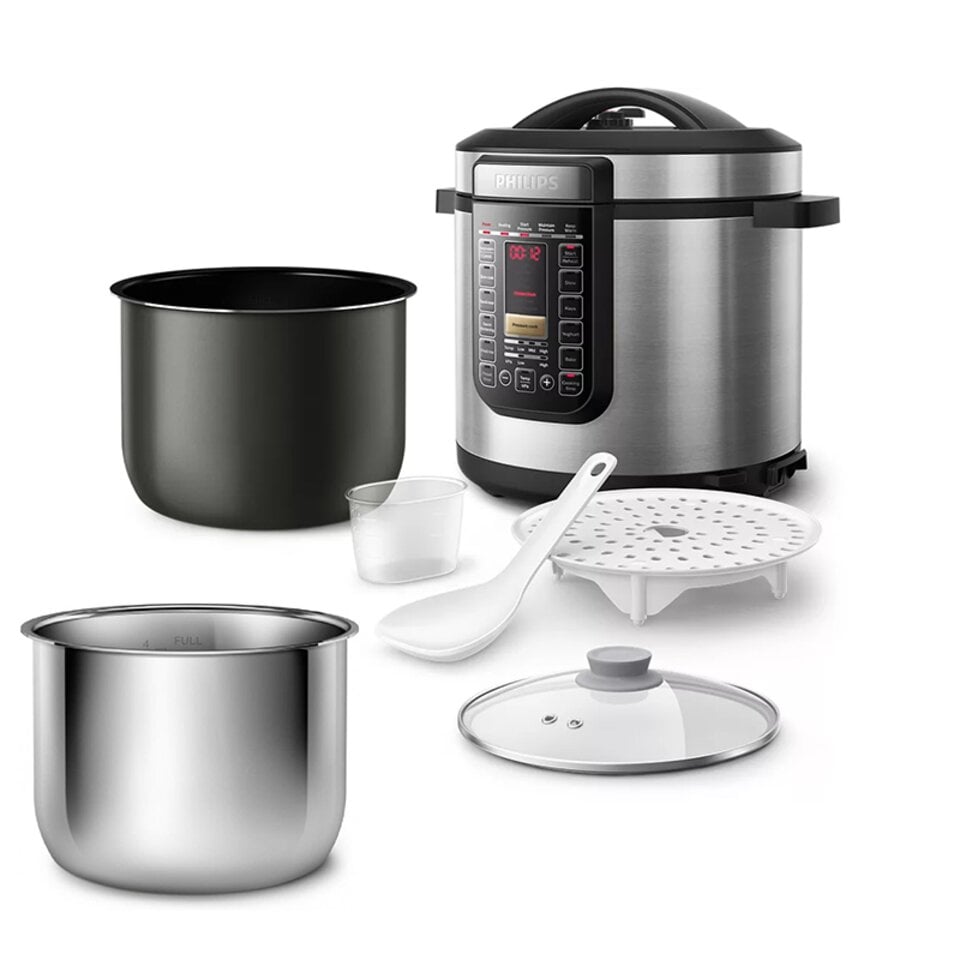 Philips all in one 2025 cooker stainless steel pot