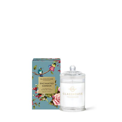 Glasshouse Soy Candle 60g | Enchanted Garden (Limited Edition