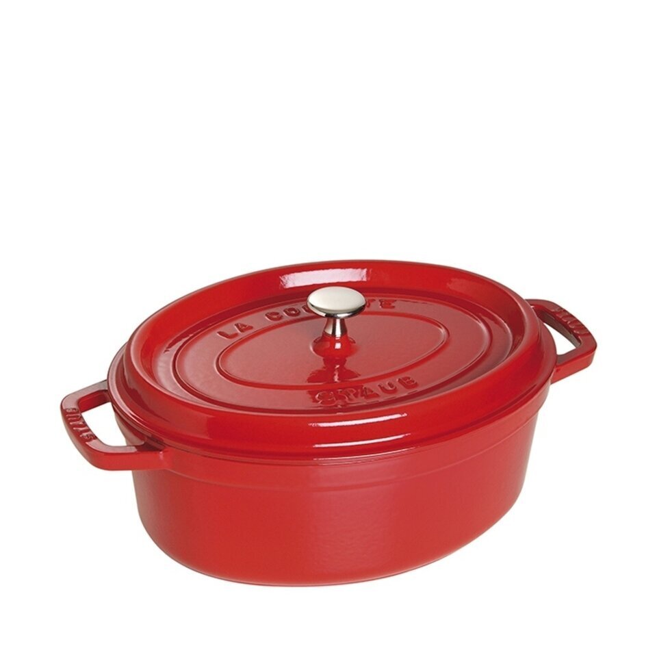 3.2L Oval Cocotte 27cm, Cherry | TANGS Singapore