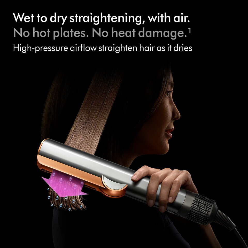 Dyson Airstrait™ straightener (Ceramic Pink / Rose Gold) | TANGS