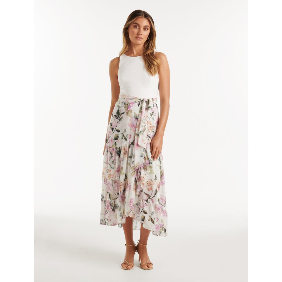 Eileen 2 in 1 Midi Dress, Floral 