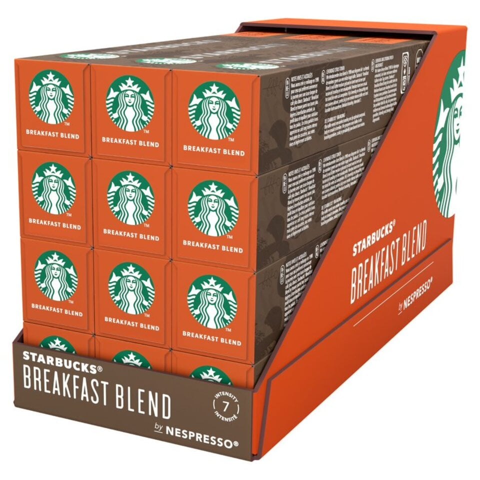 starbucks breakfast blend pods