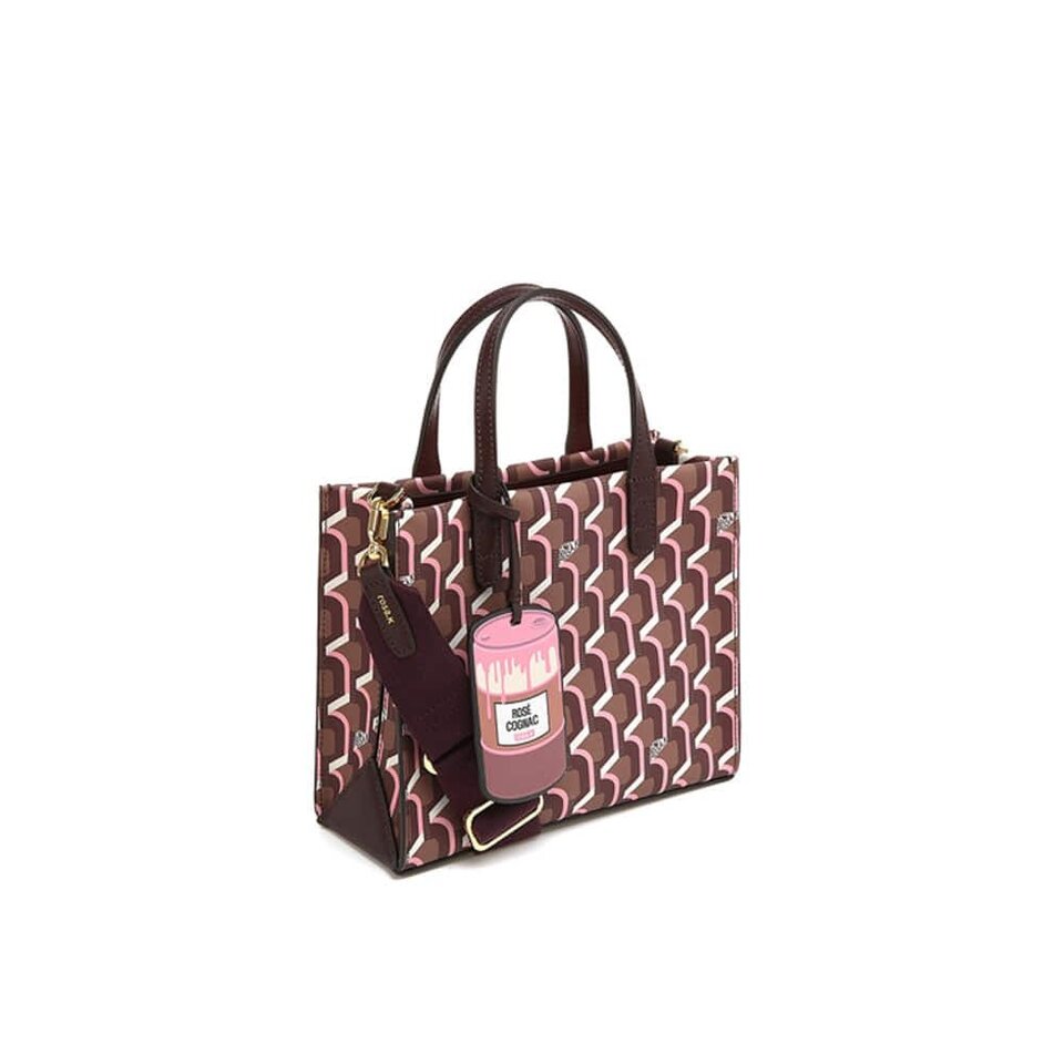 Coach cognac online tote