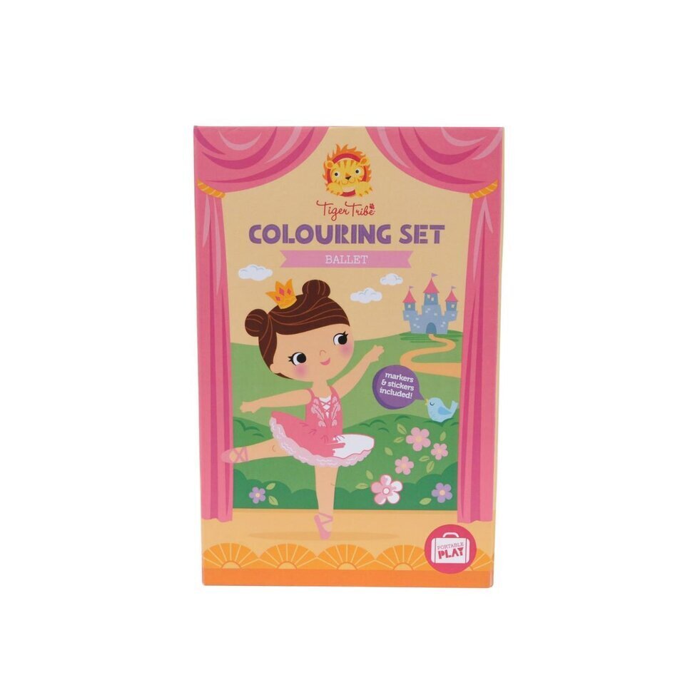 Tiger Tribe Ballet Coloring Set