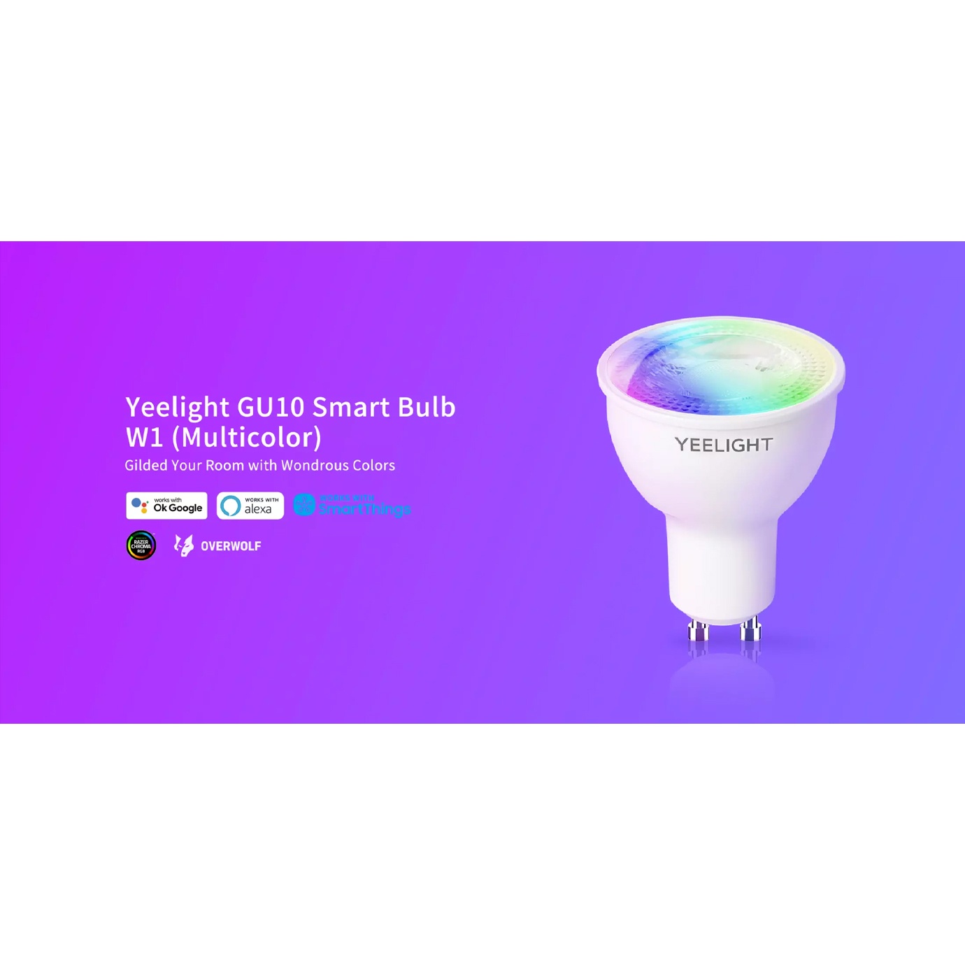 yeelight gu10 smart bulb w1