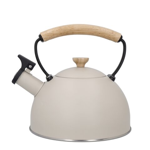 Electric whistling outlet kettle