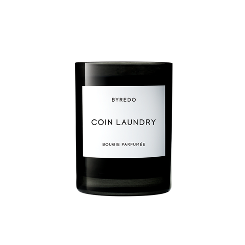 BYREDO COIN LAUNDRY FRAGRANCE CANDLE 240G | TANGS Singapore