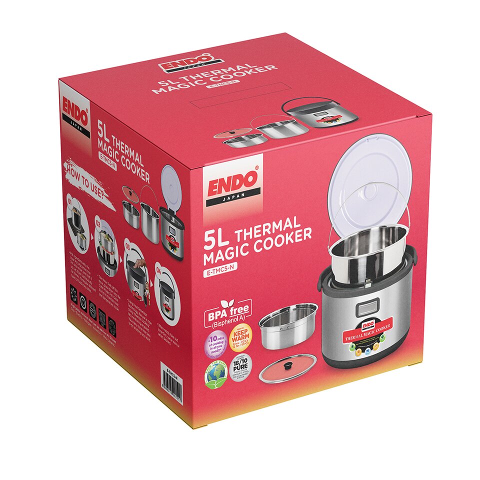 ENDO Thermal Magic Cooker 5L (E-TMC5-N) Metro Department Store