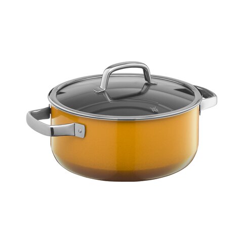 WMF Fusiontec Mineral Braising Pan 24cm w. lid Yellow