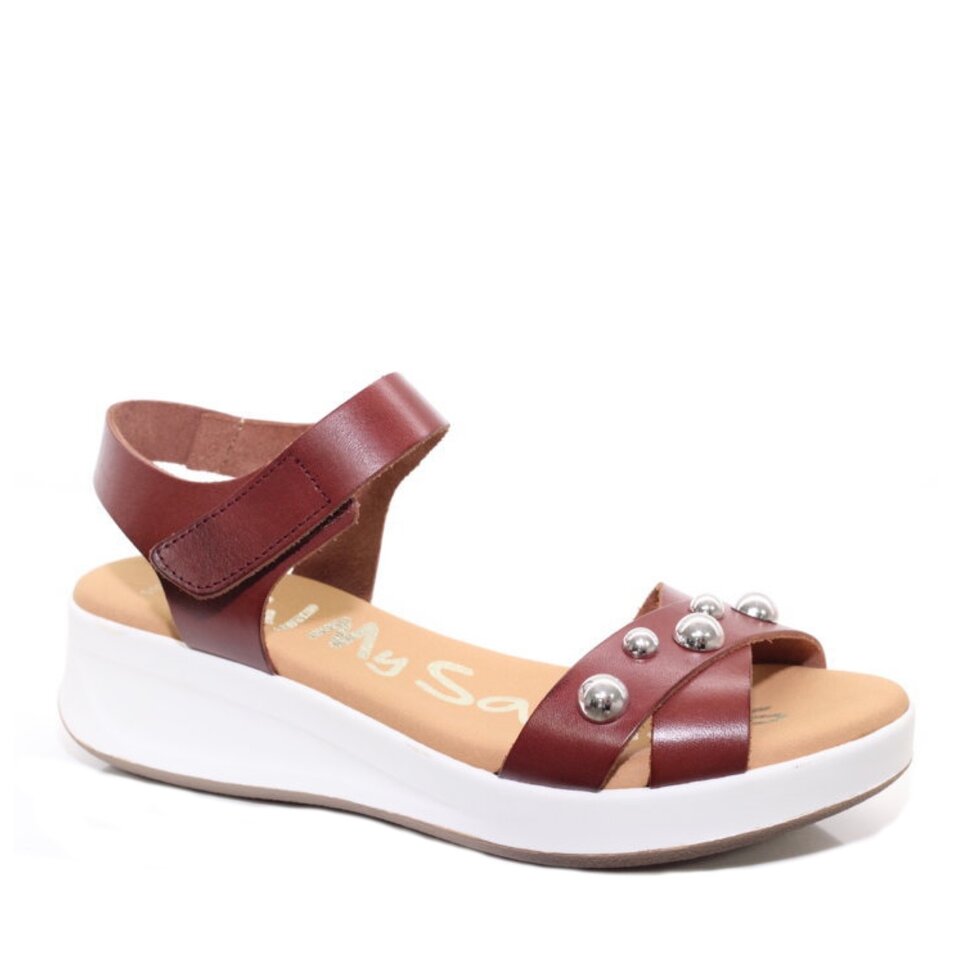 Ankle Wedge, Brown | TANGS Singapore