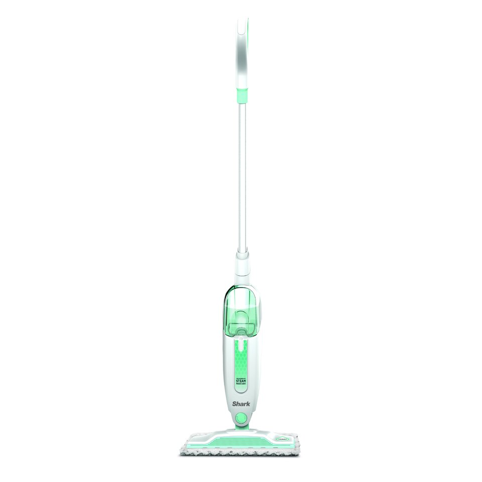 Shark Steam Mop in White and Seafoam