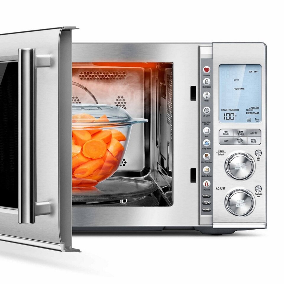 The Combi Wave 3 in 1 Microwave Oven Brushed Stainless Steel BMO870BSS TANGS Singapore