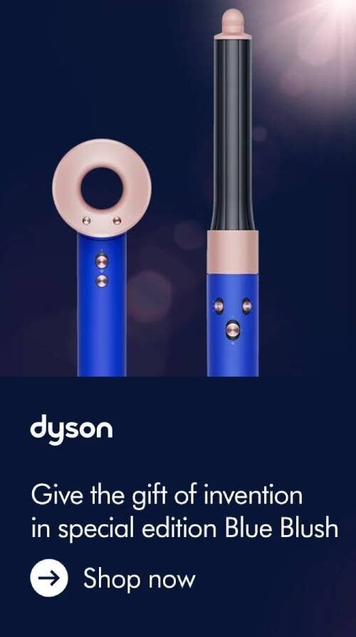 Mega Menu - Dyson Blue Blush Offer